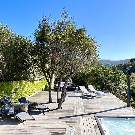 F2 Avec Jacuzzi, Petanque, A 3 Min Mer, Dans Grande Propriete Porticcio  Exteriör bild